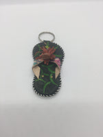Load image into Gallery viewer, Sandle handmade keychain
